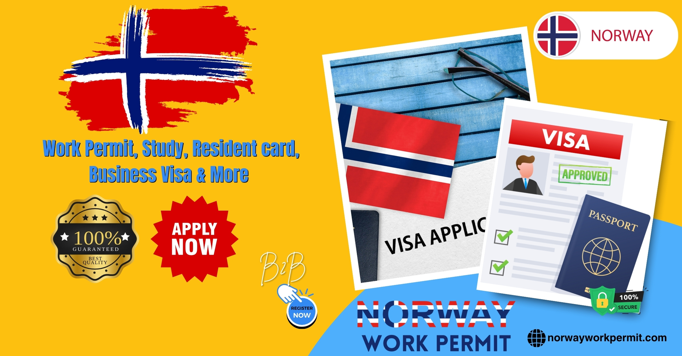 Norway Work Permit Visa and Business Resident Visa Requirements for Oman Citizens